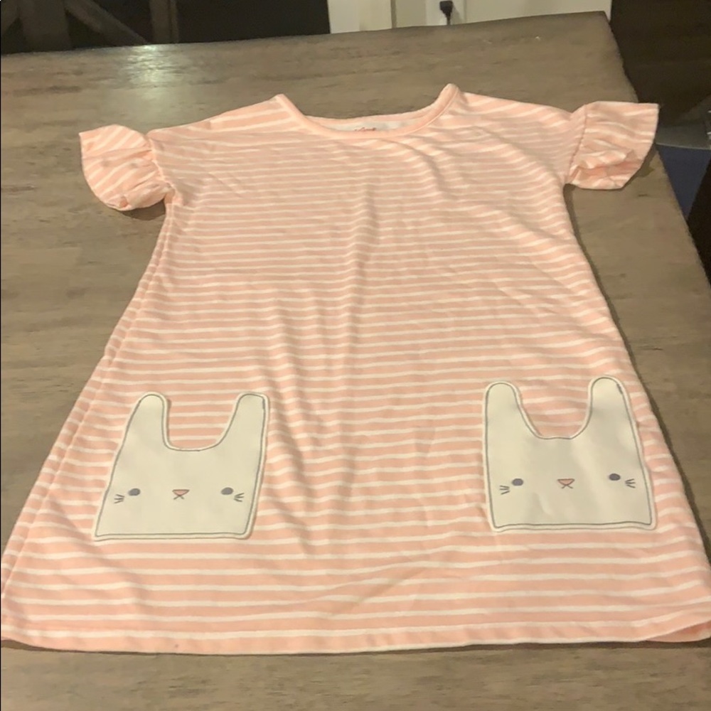 🐰 Adorable stripped bunny dress 🐰